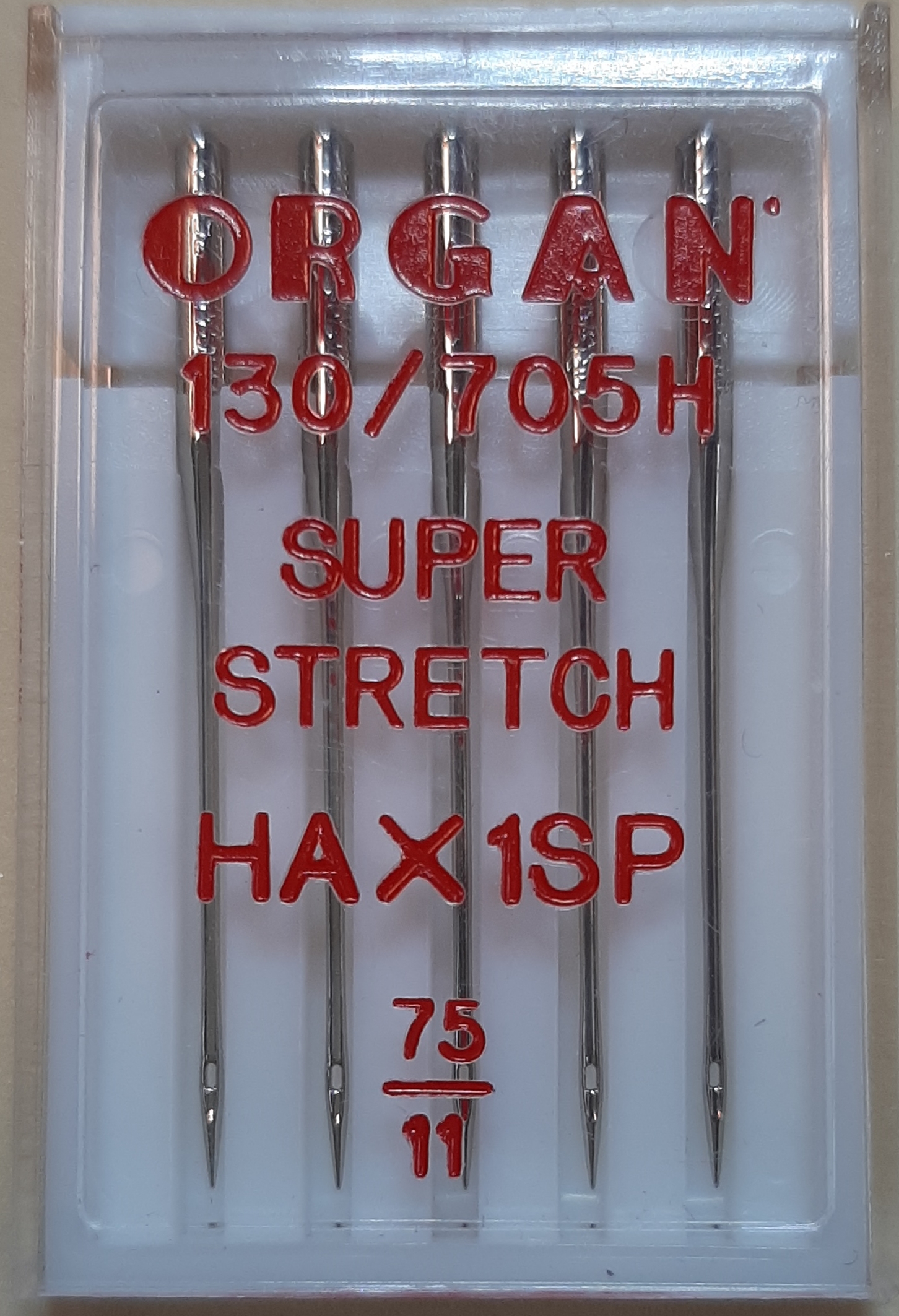 Varrógéptű háztartási géphez, ORGAN SUPER STRECH 75-ös 200 Ft/db (5db/dob) 