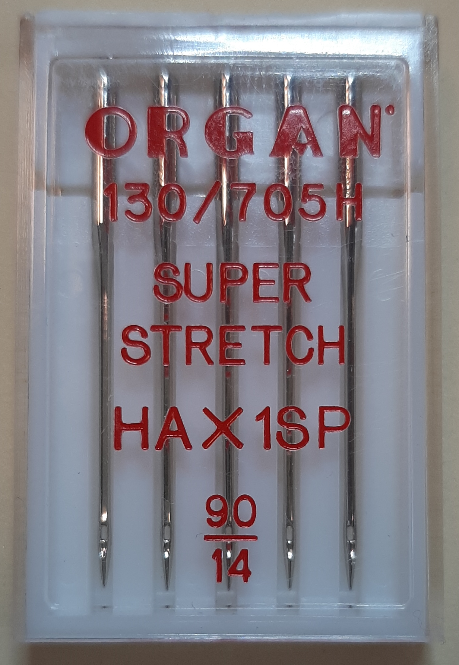 Varrógéptű háztartási géphez, ORGAN SUPER STRECH 90-es ( 5db) 200  Ft/db