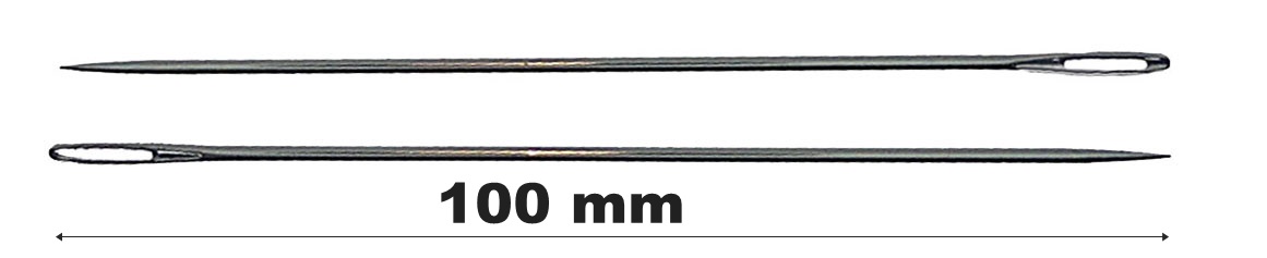 Zsákvarrótű   1,8 x 100 mm 50 Ft/db ( 25 db/csomag)