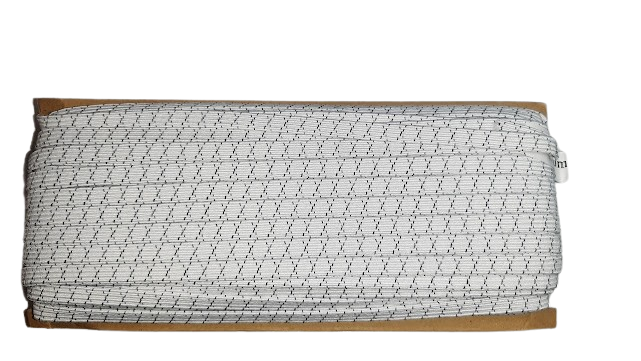 Csőgumi 10 mm, fehér-cirkás 189 Ft/m (50 méteres)