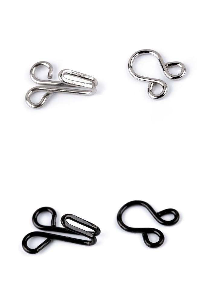 Párizsi kapocs 4/0 -ás nagy méret  (20+18 mm) (10 pár/csomag) 