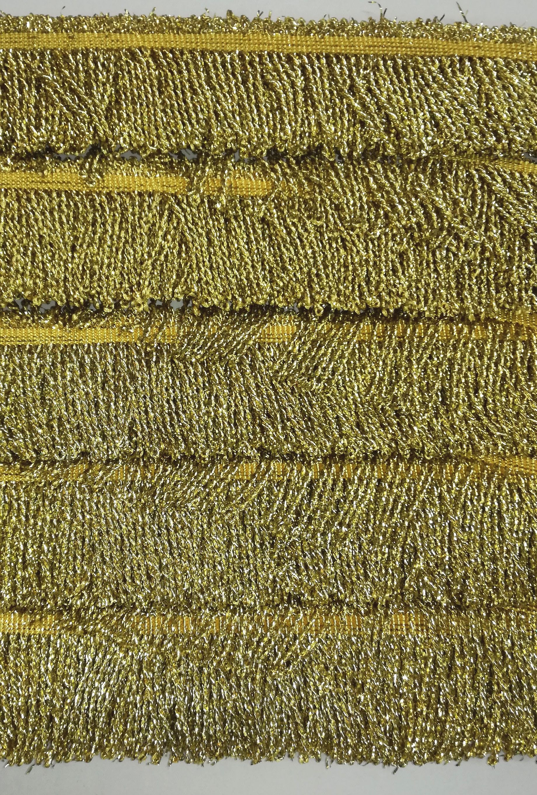 Arany sodrott zsinóros rojt lurexes, zászlórojt, 8 cm 900 Ft/méter (25 méteres)