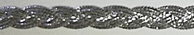 Ezüst színű díszítő szalag 7 mm 190 Ft/m (20m)