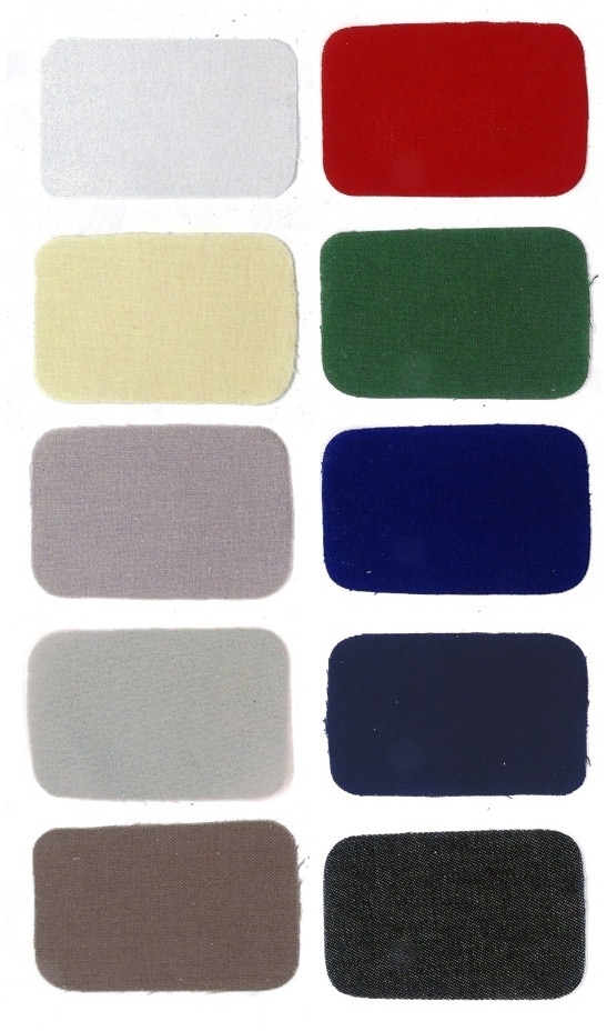 Felvasalható folt, 7,6x4,9 cm többféle színben, írható, vágható  10 db / csomag